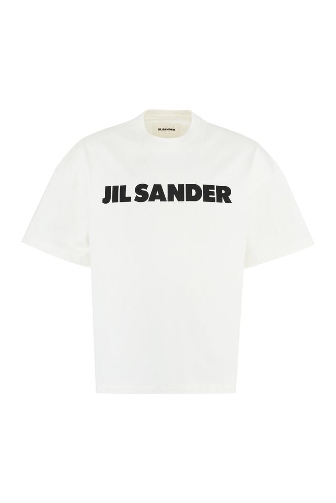 Jil Sander Logo Cotton T-shirt商品第1张图片规格展示