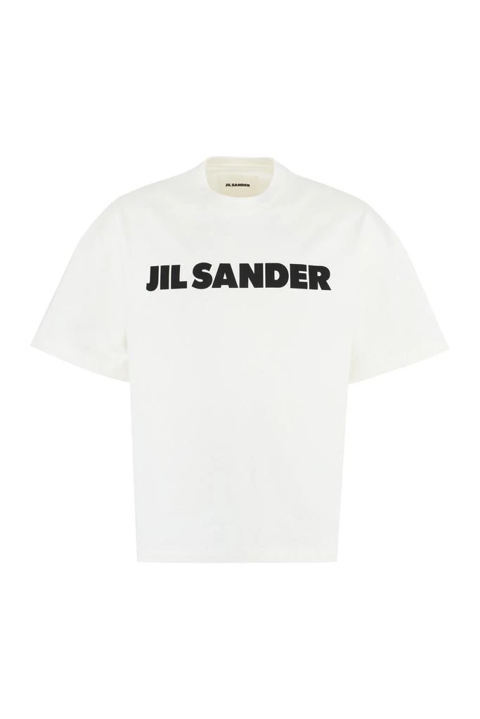 商品Jil Sander|Jil Sander Logo Cotton T-shirt,价格¥3079,第1张图片