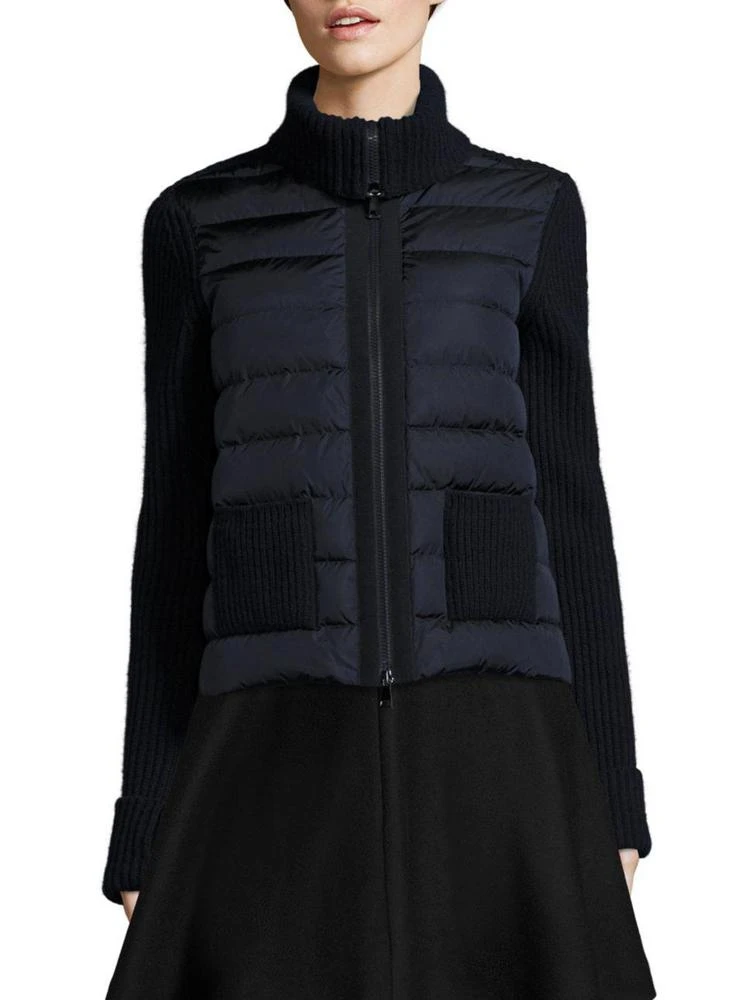 商品Moncler|Quilted Maglione Jacket,价格¥4721,第1张图片