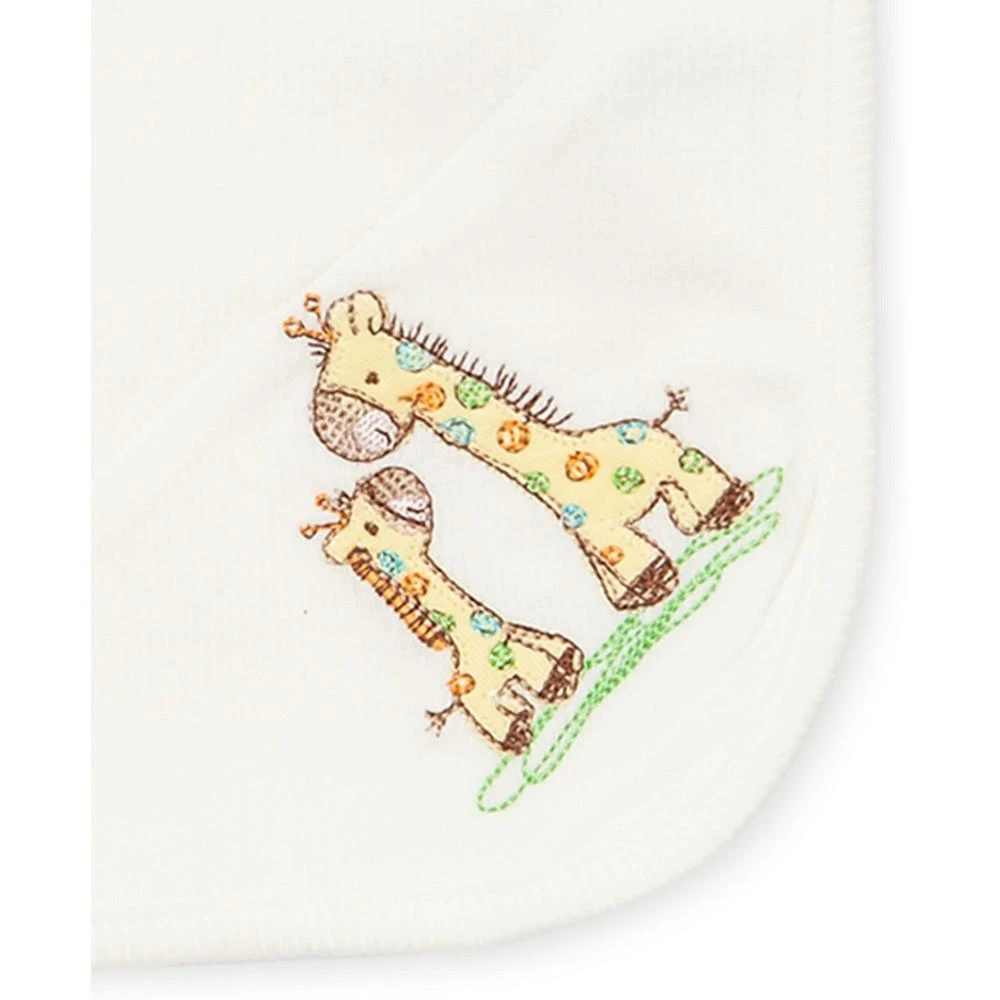 商品Little Me|Baby Boys or Baby Girls Giraffe Receiving Blanket,价格¥96,第2张图片详细描述
