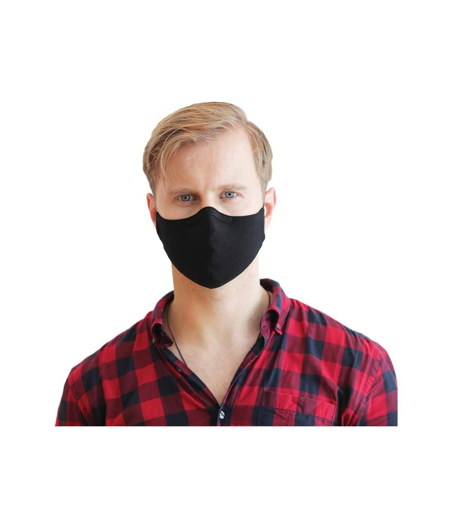 商品Bloch|Soft Stretch Face Mask w/ Moldable Nose Pad and Lanyard 3-Pack,价格¥111,第2张图片详细描述