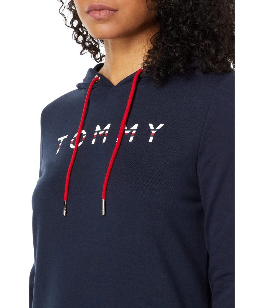 商品Tommy Hilfiger|Logo Hoodie Sweaterdress,价格¥671,第3张图片详细描述