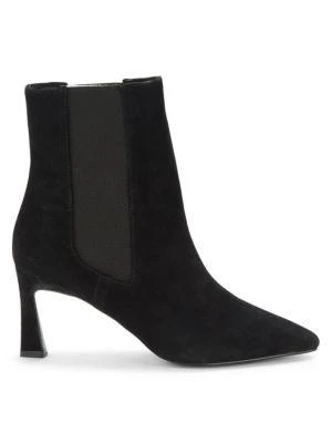 商品Charles David|Chiselkid Suede Booties,价格¥319,第1张图片