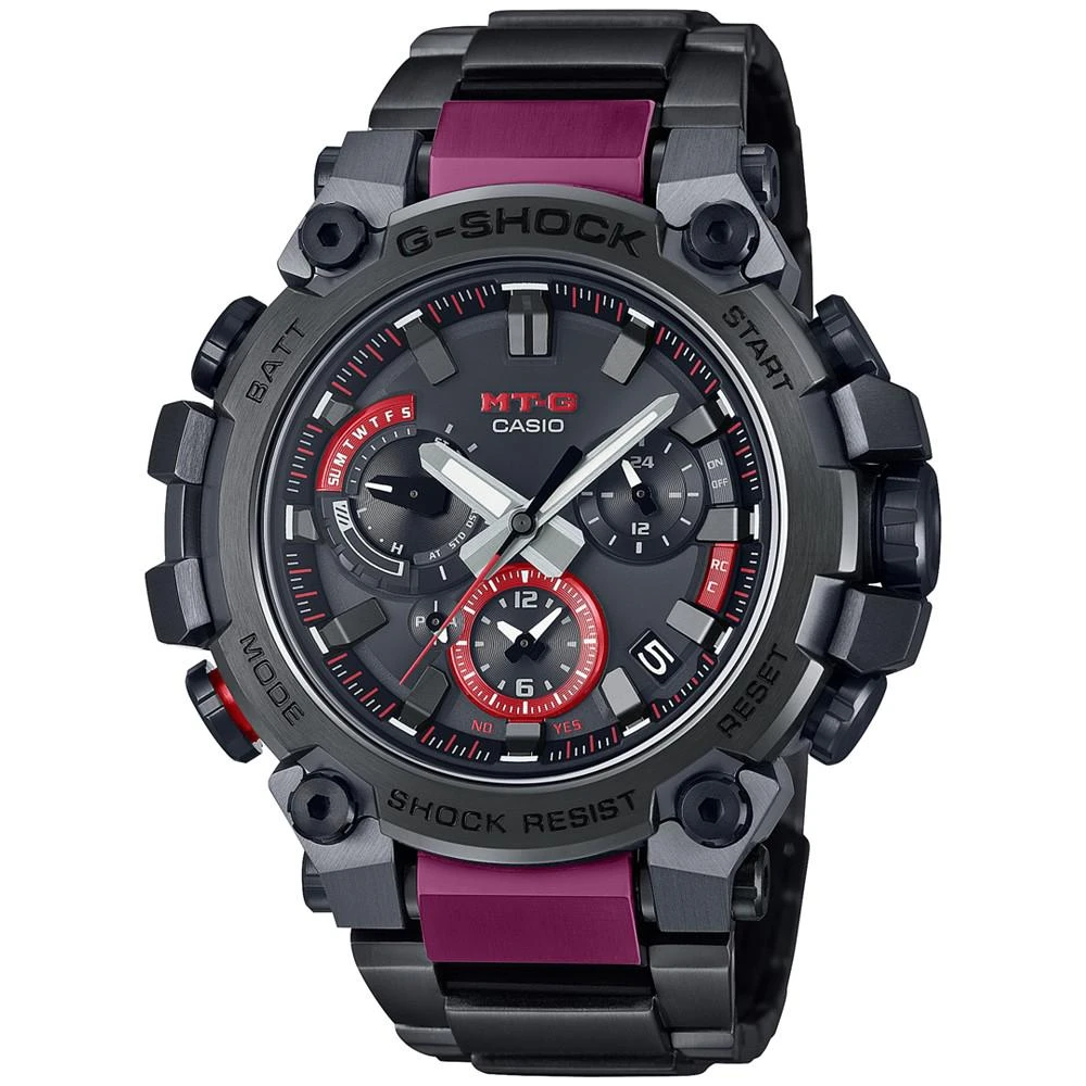 商品G-Shock|Men's Chronograph Dark Gray Resin Bracelet Watch 51mm,价格¥7846,第1张图片