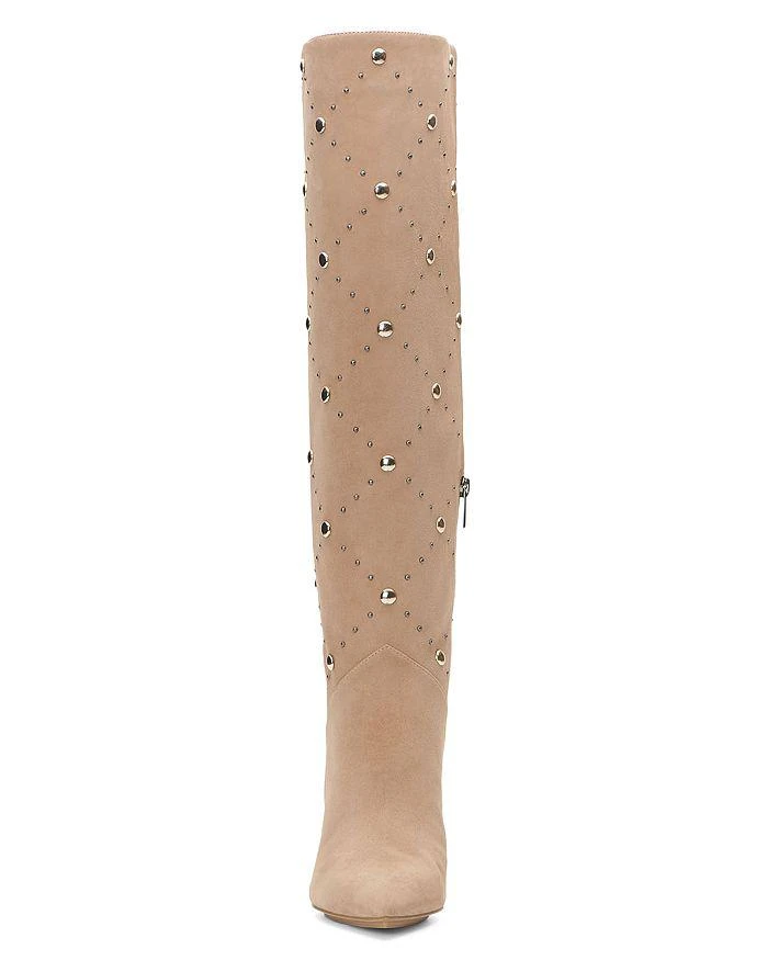 商品Vince Camuto|Women's Fimulie Pointed Toe Studded Over the Knee High Heel Boots,价格¥576,第4张图片详细描述