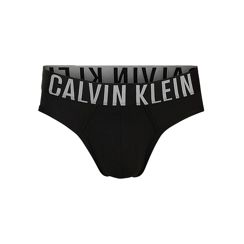 Calvin Klein 卡尔文 克莱恩 黑色涤纶腰边加宽男士三角内裤 NB1044-001商品第1张图片规格展示