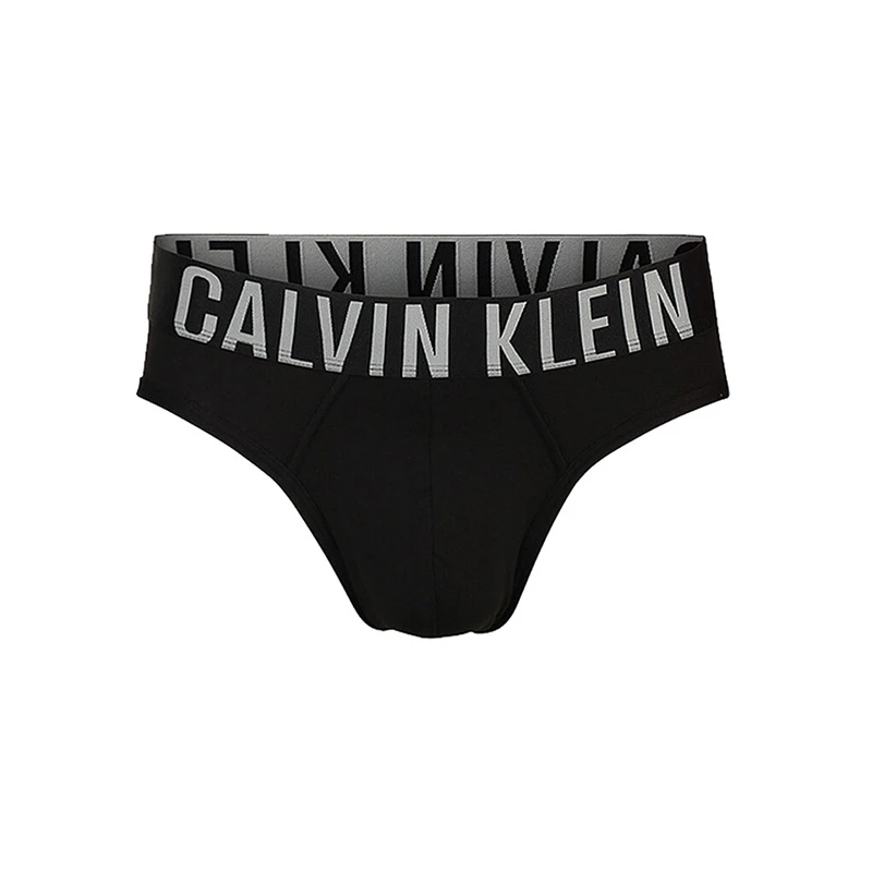 商品[国内直发] Calvin Klein|Calvin Klein 卡尔文 克莱恩 黑色涤纶腰边加宽男士三角内裤 NB1044-001,价格¥271,第1张图片