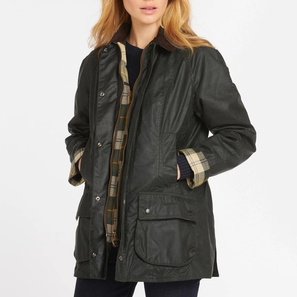 商品Barbour|女式 Beadnell系列 蜡质夹克,价格¥2127,第1张图片