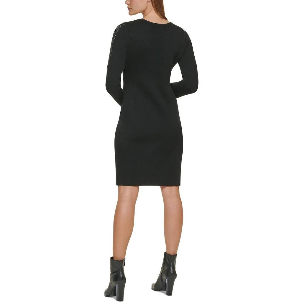 商品Calvin Klein|Womens Knit Embellished Sweaterdress,价格¥340,第2张图片详细描述