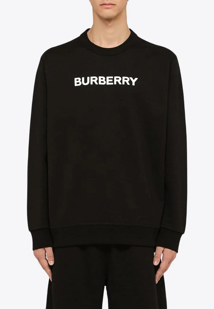 商品Burberry|Logo-Printed Pullover Sweatshirt,价格¥3751,第1张图片