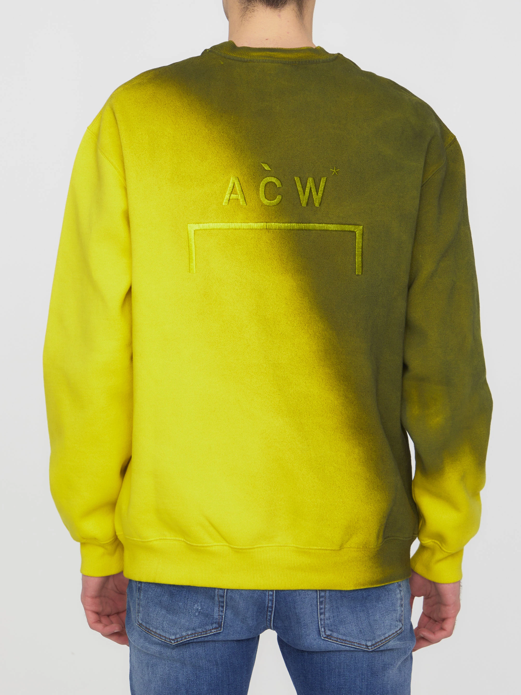 商品A-COLD-WALL*|A-COLD-WALL* 男士卫衣 ACWMW099TSCYL 黄色,价格¥1223,第5张图片详细描述