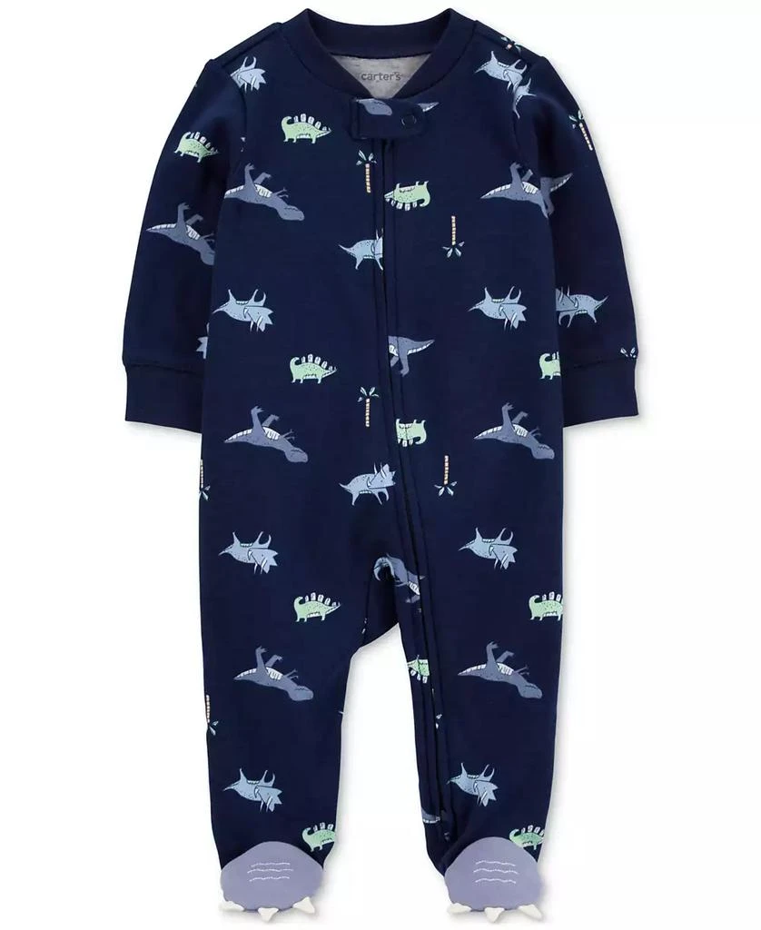 商品Carter's|Baby Boys and Baby Girls 2-Way Zip Sleep and Play Coverall,价格¥138,第1张图片