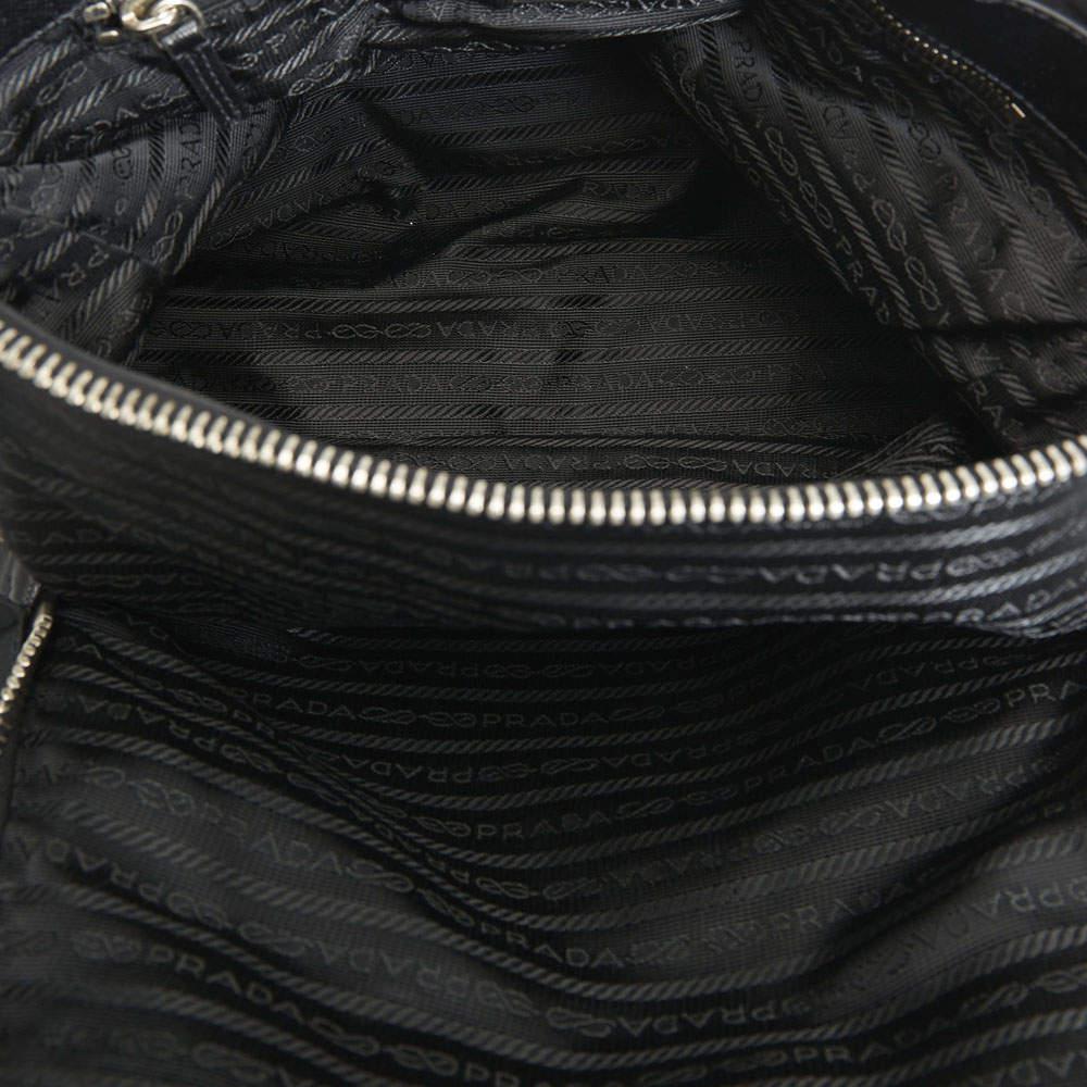 Prada Black Tessuto Chain Shoulder Bag商品第9张图片规格展示