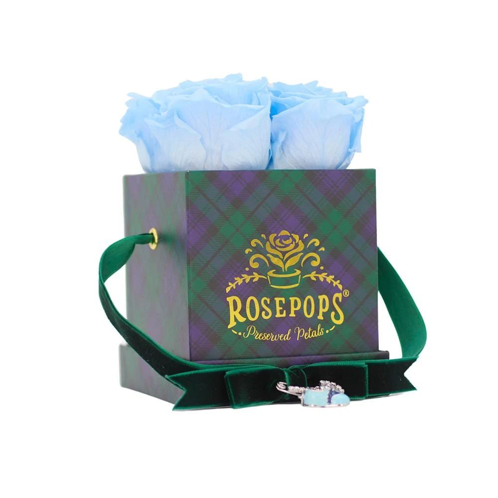 商品Rosepops|Mother's Day Pop-Up Plaid Forget Me Not, with Baby Shoe Charm,价格¥748,第1张图片
