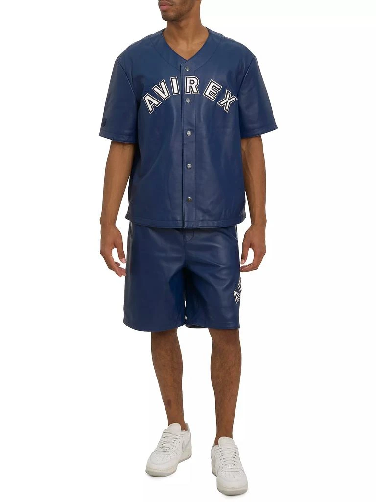 商品Avirex|Baseball Nappa Leather Short,价格¥3349,第2张图片详细描述