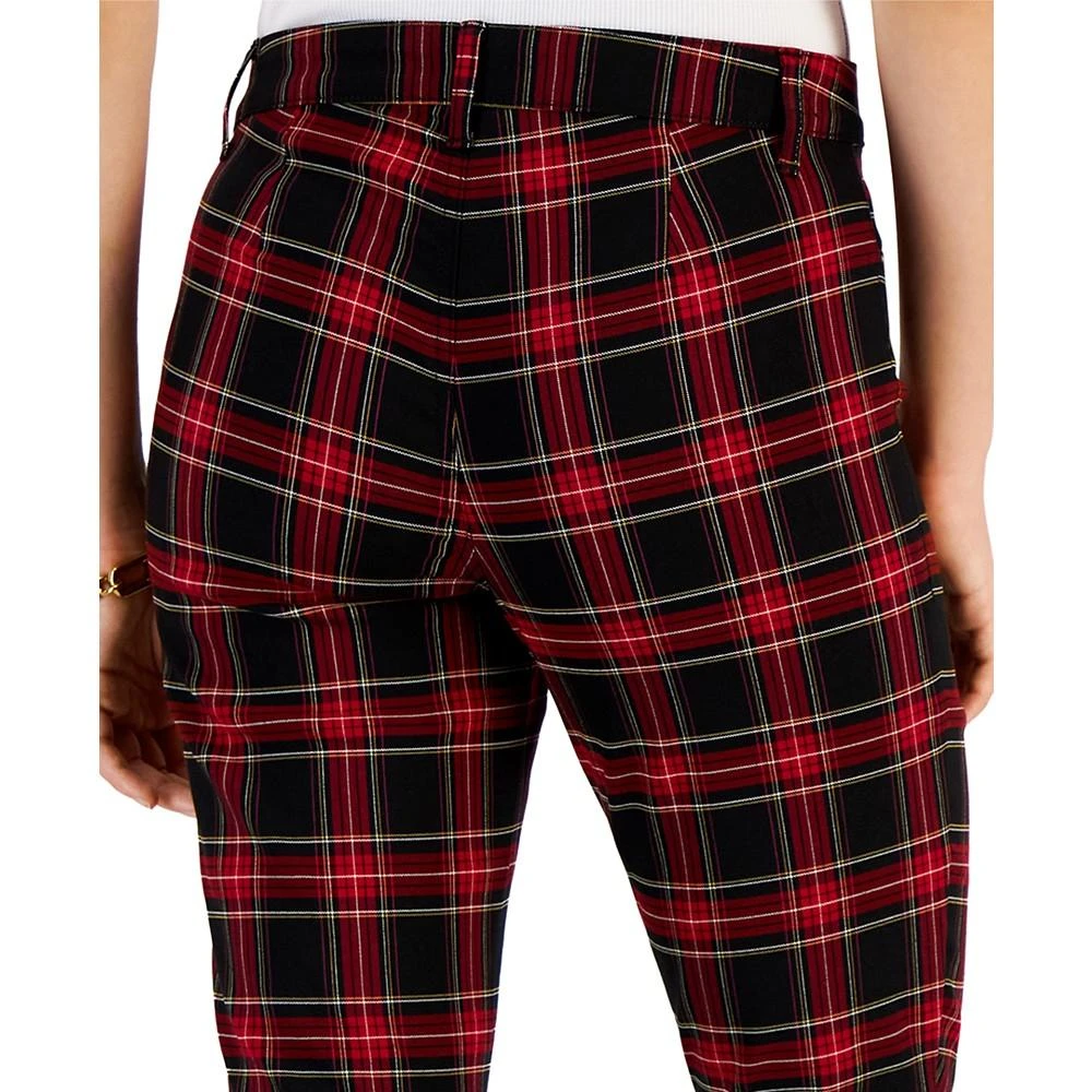 商品Tommy Hilfiger|Women's Plaid Skinny Ankle Pants,价格¥675,第4张图片详细描述