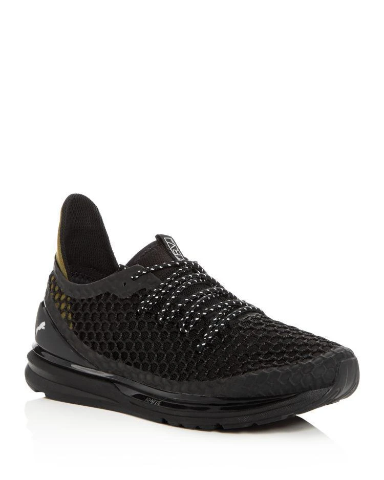 商品Puma|Men's Ignite Limitless Netfit Knit Lace Up Sneakers,价格¥963,第1张图片