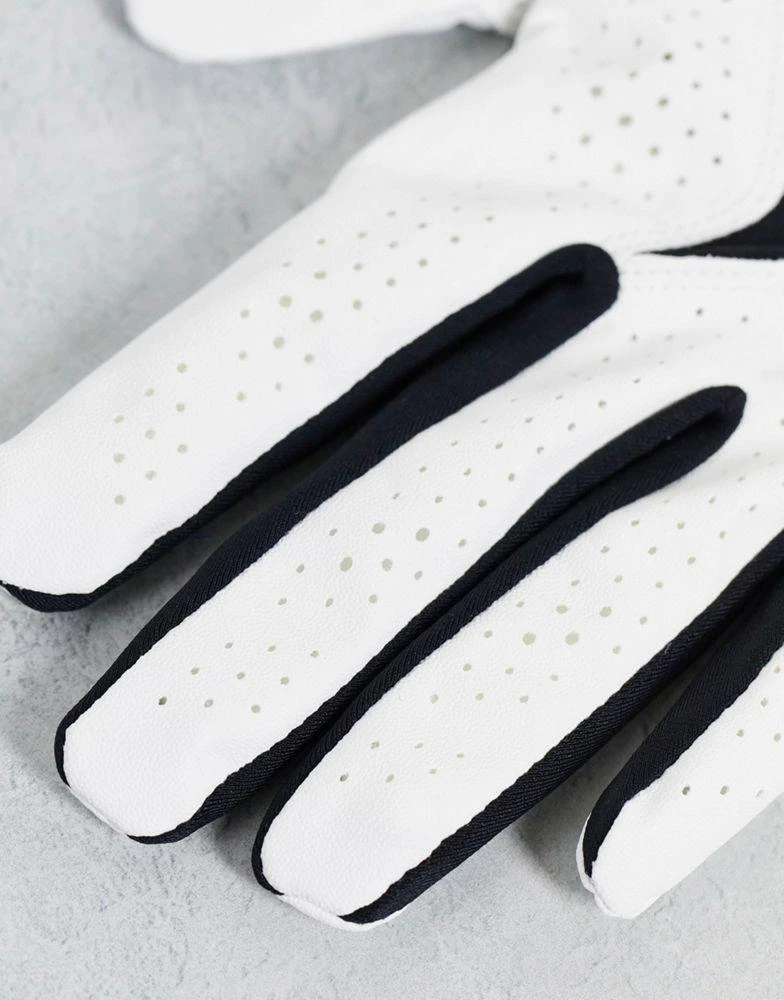 商品NIKE|Nike Golf Dura Feel X regular left hand glove in white,价格¥119,第2张图片详细描述