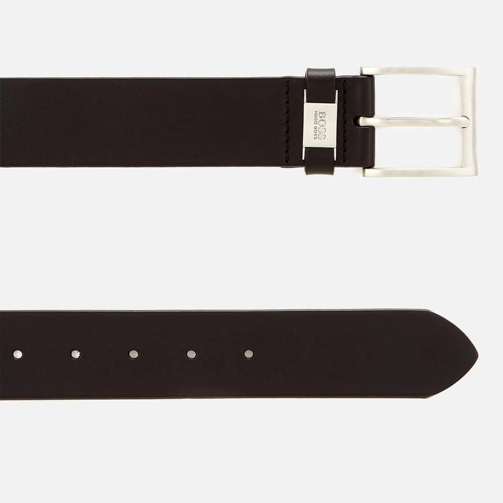 商品Hugo Boss|BOSS Men's Vegetable Tanned Leather Belt - Black,价格¥567,第2张图片详细描述