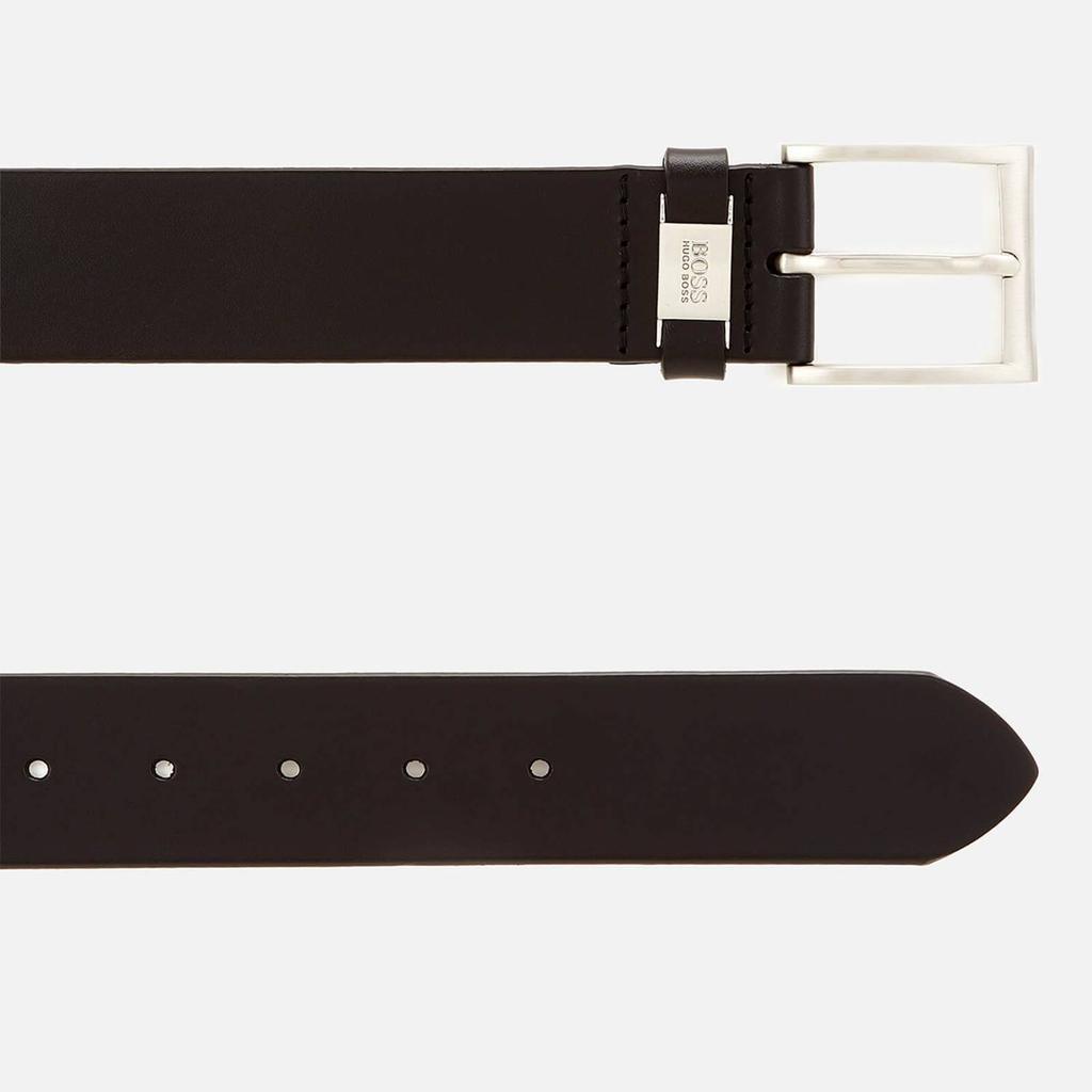商品Hugo Boss|BOSS Men's Vegetable Tanned Leather Belt - Black,价格¥485,第4张图片详细描述