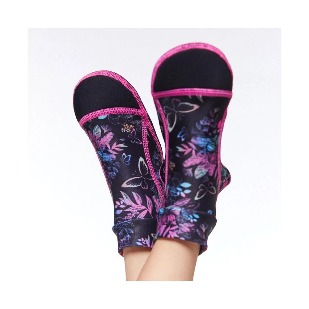 商品Deux par Deux|Girl Printed Water Shoes Black Butterflies - Toddler|Child,价格¥93,第3张图片详细描述