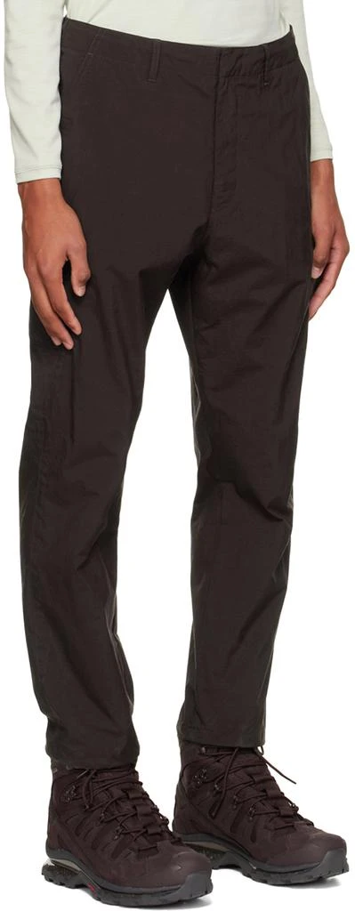 商品DESCENTE|Brown Bonded Cargo Pants,价格¥929,第2张图片详细描述