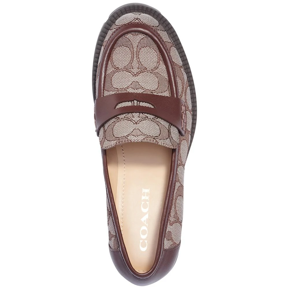 商品Coach|Women's Cora Lug-Sole Loafers,价格¥868,第4张图片详细描述
