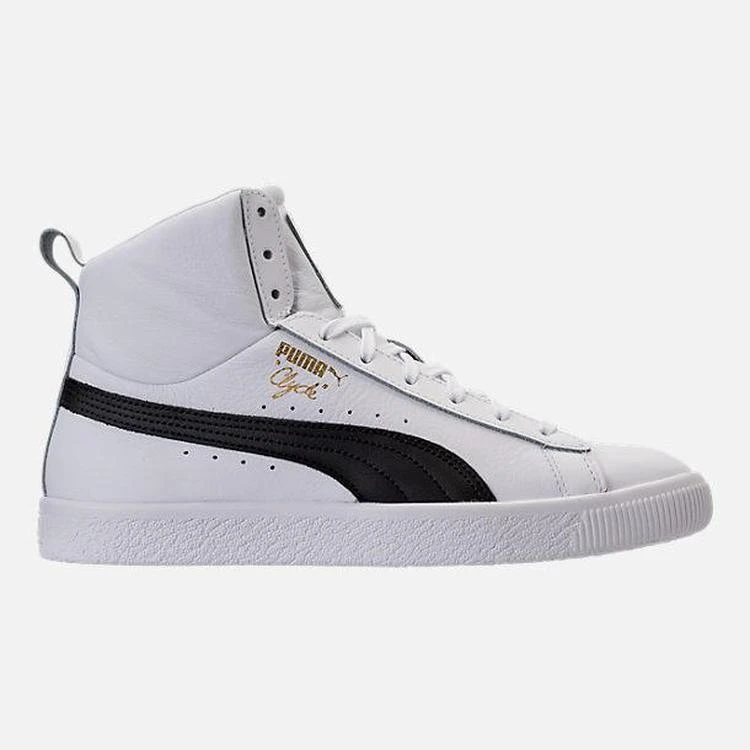商品Puma|Men's Puma Clyde Mid Core Foil Casual Shoes,价格¥223,第3张图片详细描述