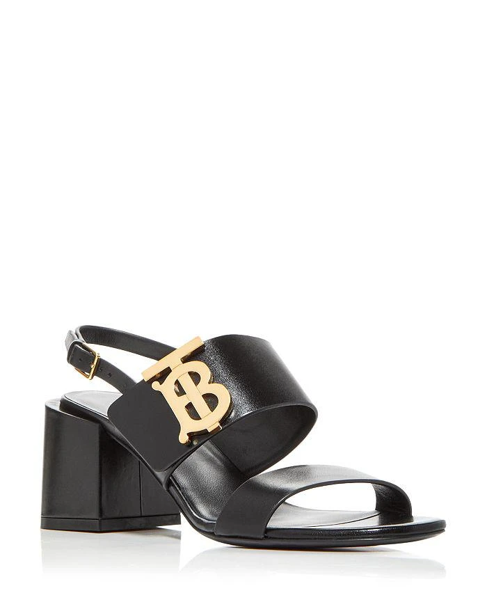 商品Burberry|Women's Oden Slingback Block Heel Sandals,价格¥3329,第1张图片