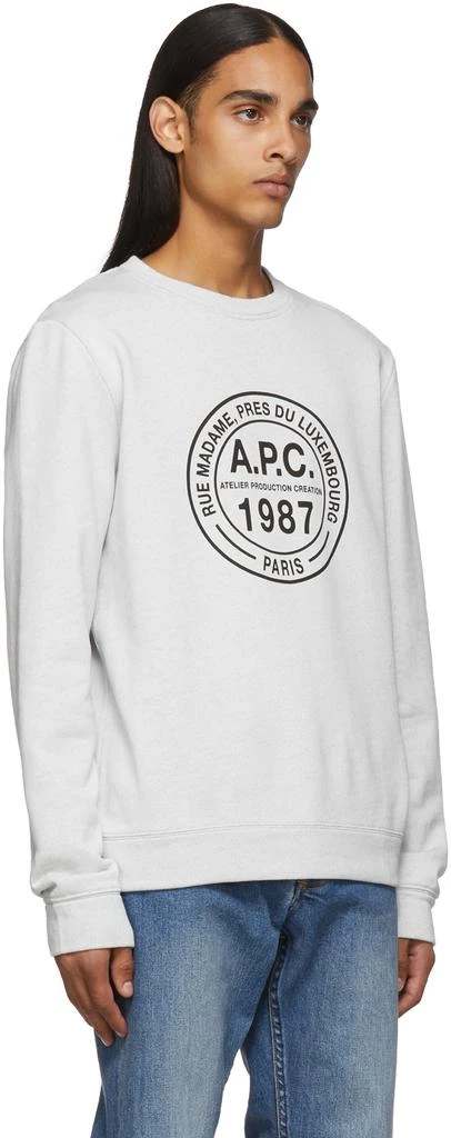 商品A.P.C.|Grey Elvis Sweatshirt,价格¥751,第2张图片详细描述