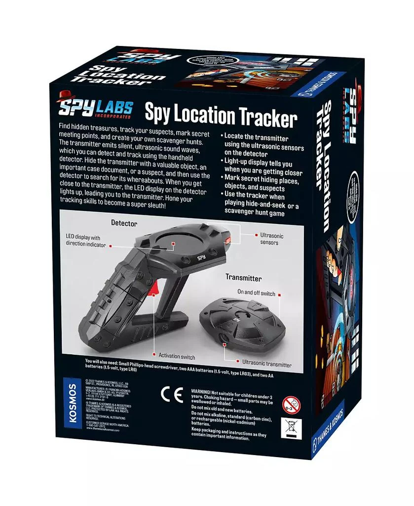 商品Thames & Kosmos|Spy Labs: Spy Location Tracker Kit,价格¥336,第2张图片详细描述