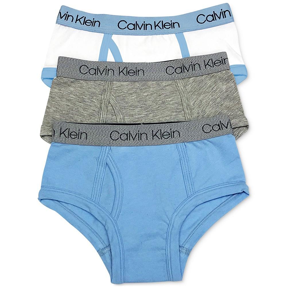 商品Calvin Klein|男童基础款三角内裤3件装, 小童&大童,价格¥82,第1张图片