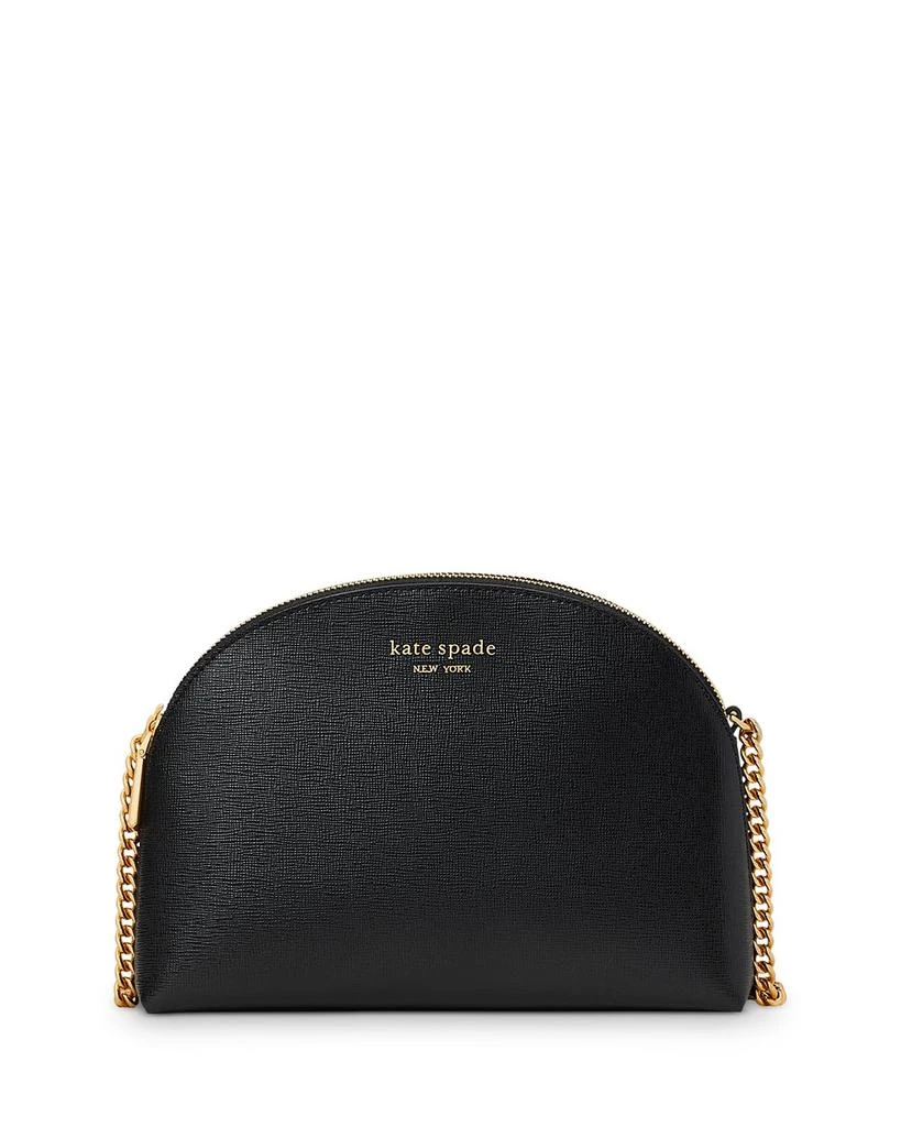 商品Kate Spade|Morgan Saffiano Leather Double Zip Dome Crossbody,价格¥1284,第1张图片