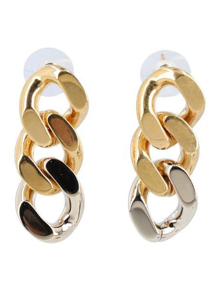 商品Yves Saint Laurent|GOLD TONE SAINT LAURENT CURB CHAIN EARRINGS.,价格¥1758,第1张图片