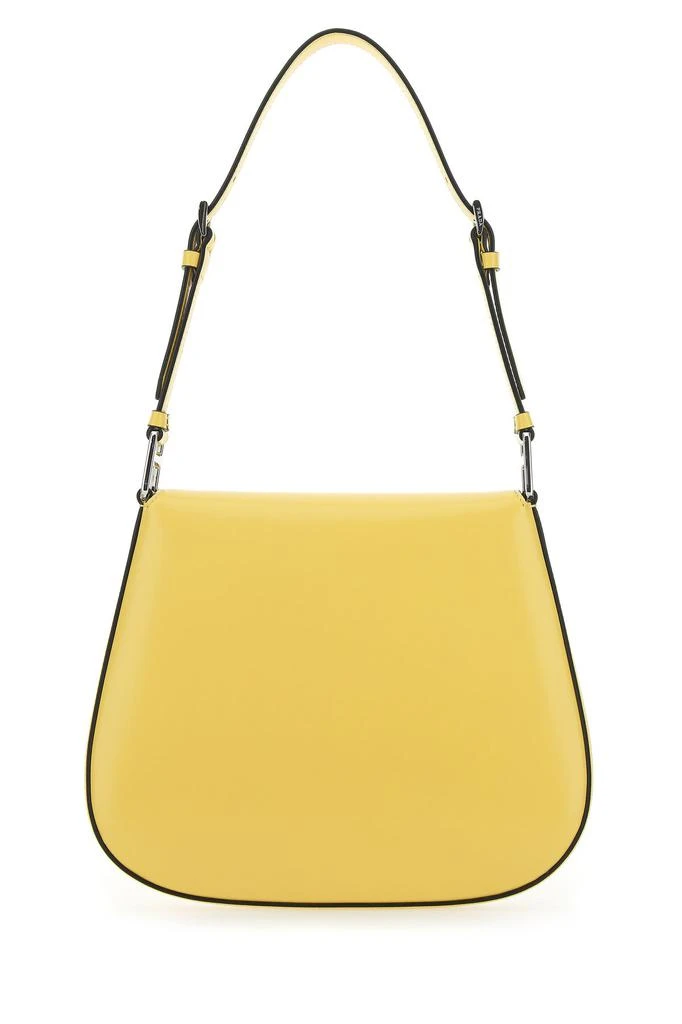 商品Prada|Yellow leather Cleo shoulder bag,价格¥16778,第2张图片详细描述