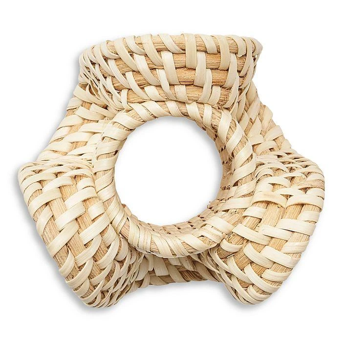 商品Kim Seybert|Ruffle Napkin Ring in Natural,价格¥210,第2张图片详细描述