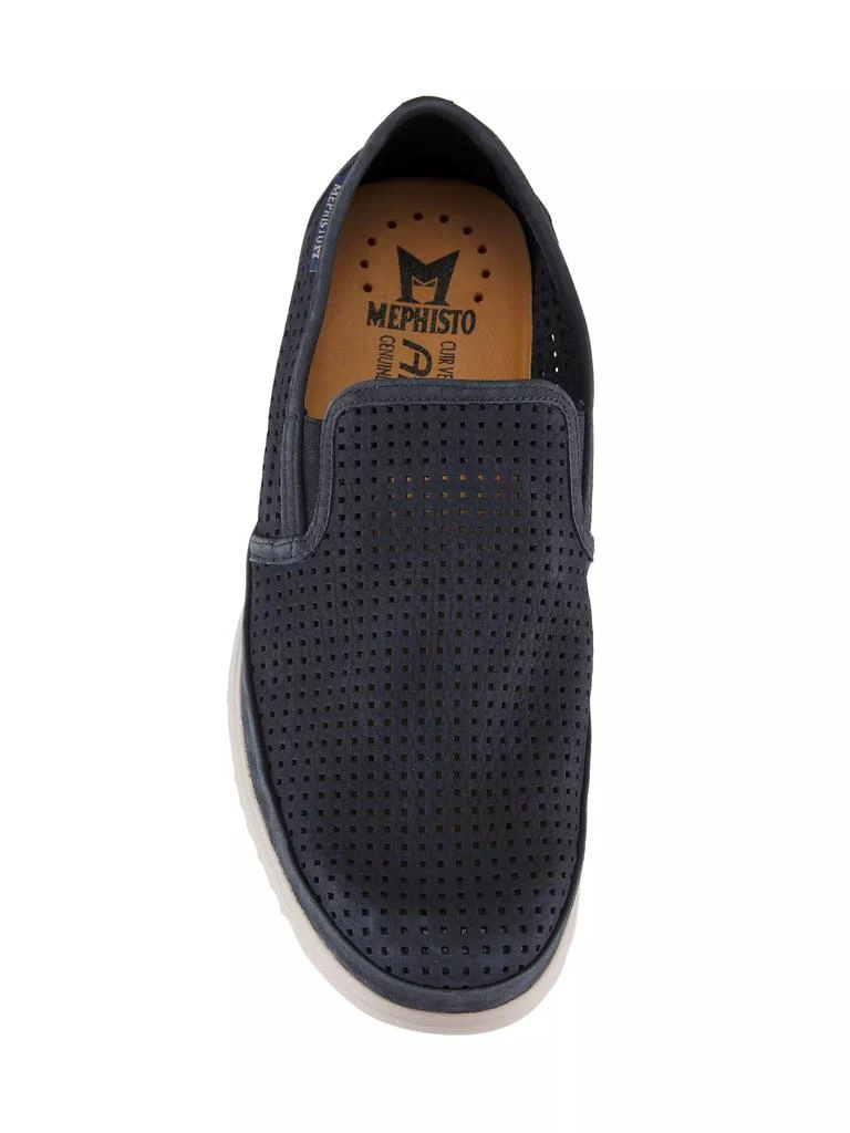 商品Mephisto|Tiago Perforated Leather Loafers,价格¥2193,第5张图片详细描述