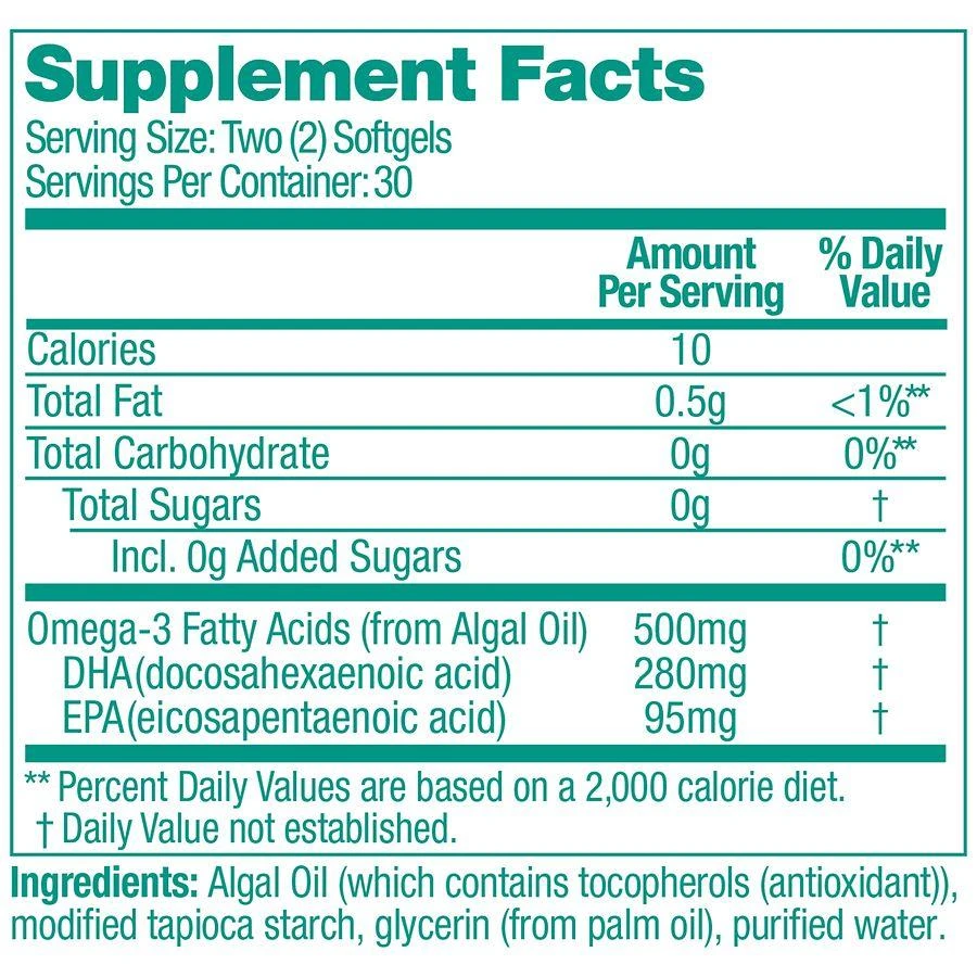 商品Ovega-3|Omega3 Plant Based,价格¥138,第5张图片详细描述
