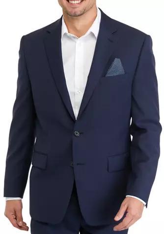 商品Ralph Lauren|Single Breasted Blue Screen Weave Sportcoat,价格¥3336,第1张图片