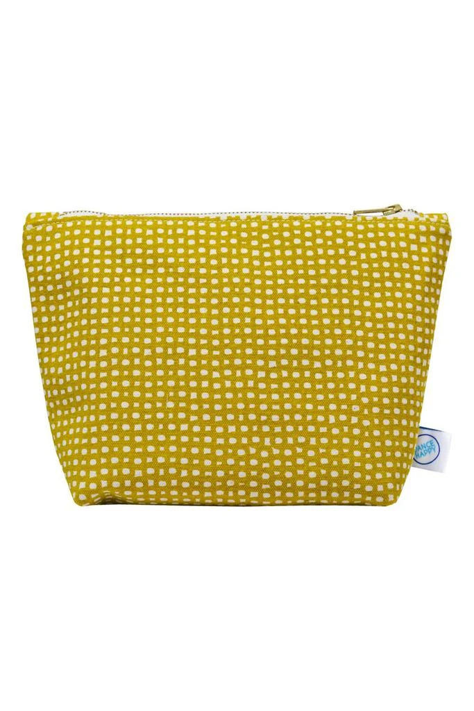 商品Dance Happy Designs|Women's Lola Cosmetic Bag In Golden Flax,价格¥388,第1张图片