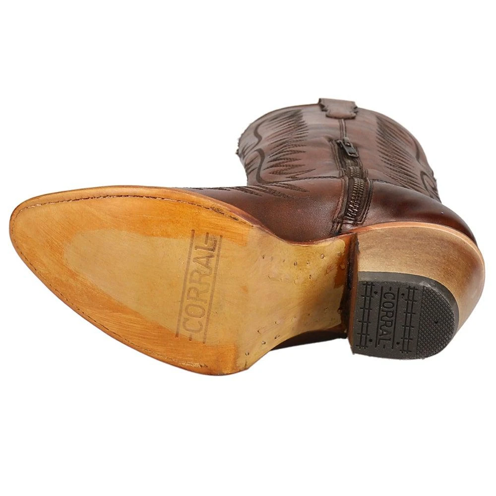 商品Corral Boots|LD Embroidery Snip Toe Cowboy Boots,价格¥1795,第5张图片详细描述
