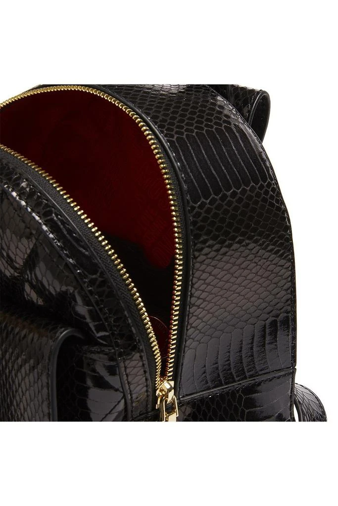 商品Moschino|Quilted Snake Embossed Backpack,价格¥899,第4张图片详细描述