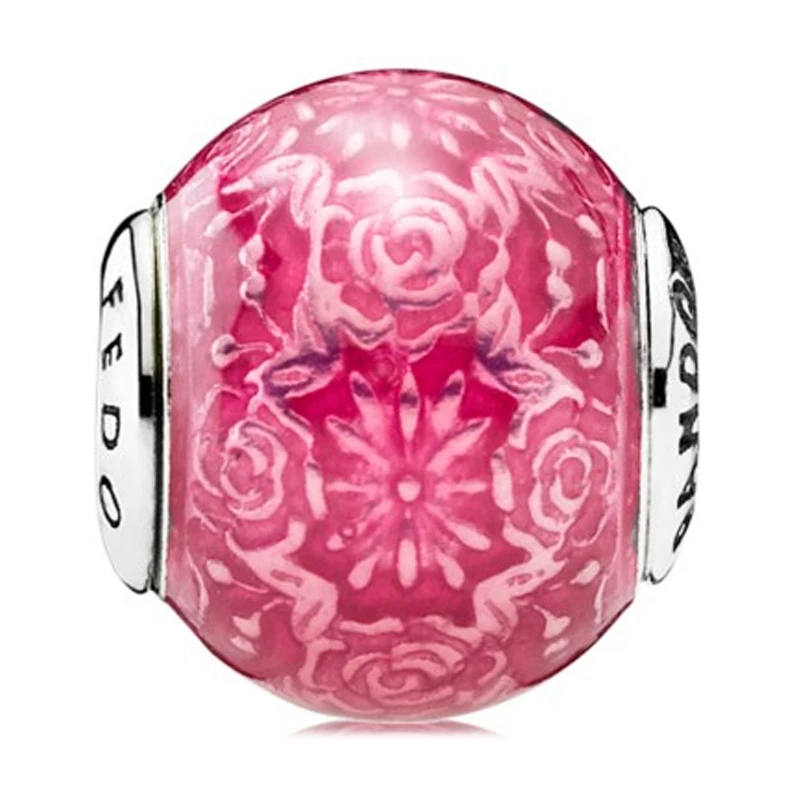 商品[国内直发] PANDORA|PANDORA 樱花粉女士串珠 796083EN117,价格¥182,第1张图片