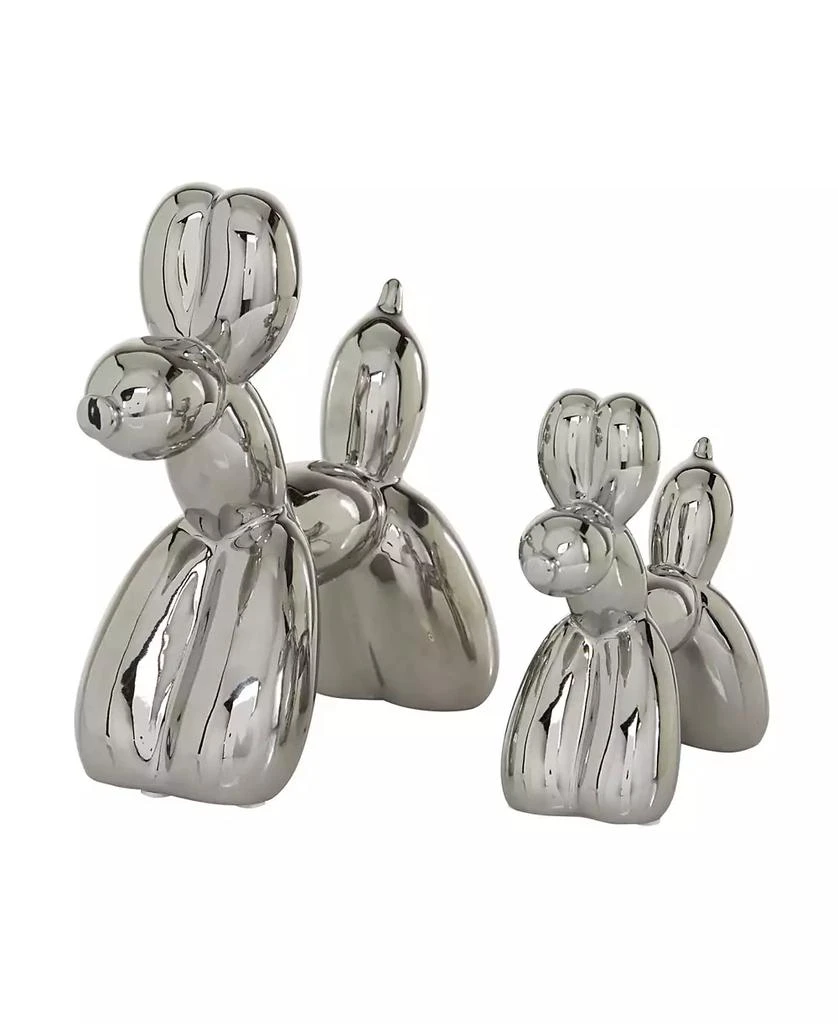 商品Rosemary Lane|Contemporary Dog Sculpture, Set of 2,价格¥489,第4张图片详细描述