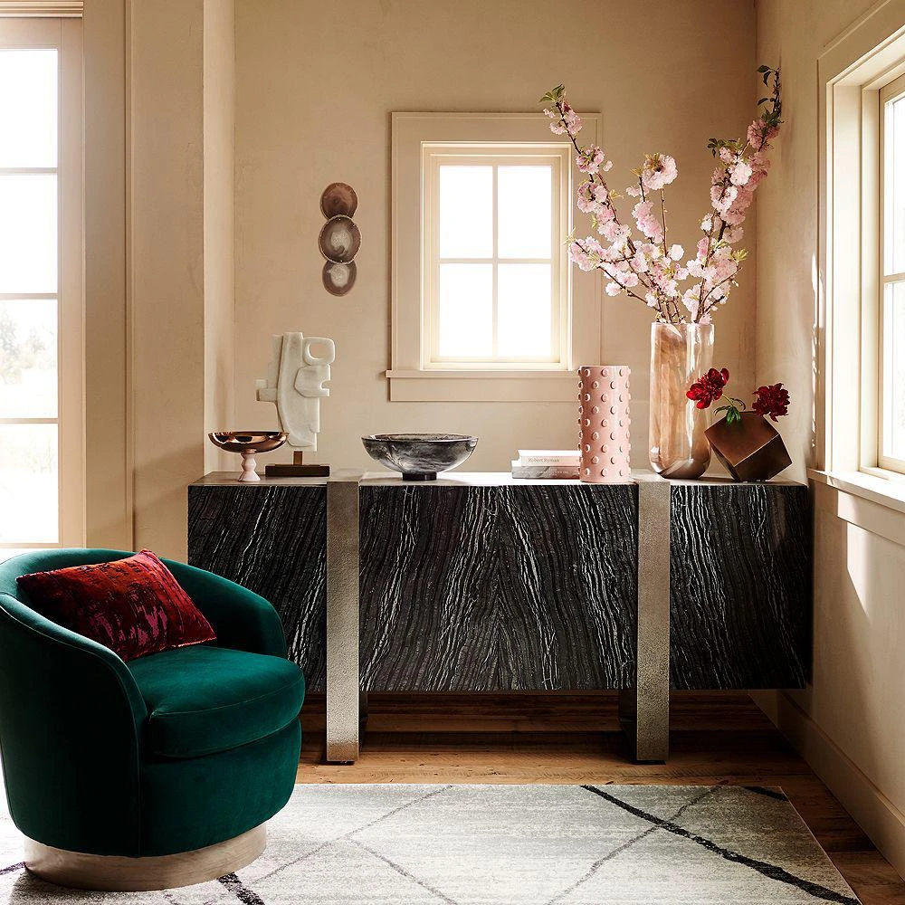 商品Bernhardt|Linea Marble Entertainment Console,价格¥42110,第1张图片