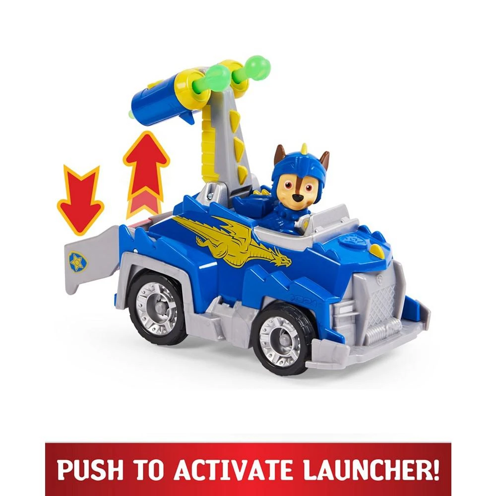 商品Paw Patrol|CLOSEOUT! Rescue Knights Chase Changing Toy Car with Collectible Action Figure, Kids Toys for Ages 3 and up,价格¥57,第2张图片详细描述