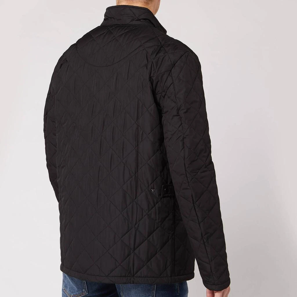 商品Barbour|Barbour Heritage Men's Chelsea Sportsquilt Jacket - Black,价格¥742,第2张图片详细描述