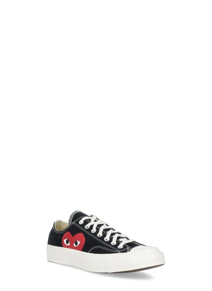 商品Comme des Garcons|COMME DES GARCONS PLAY CONVERSE Sneakers Black,价格¥1112,第2张图片详细描述
