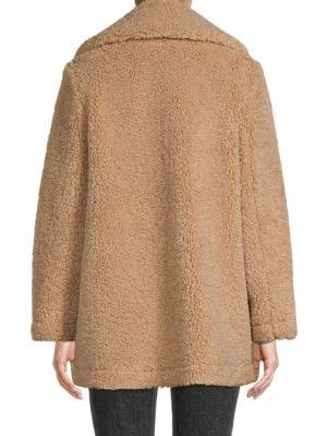 商品Maje|Gatino Faux Fur Teddy Coat,价格¥1597,第2张图片详细描述