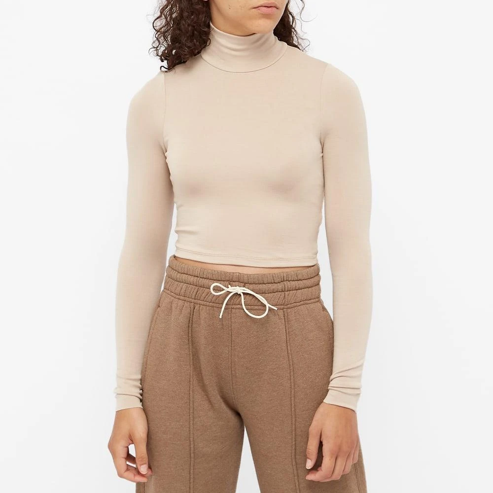 商品The Range|The Range Long Sleeve No Bra Club Cropped Turtleneck,价格¥279,第3张图片详细描述